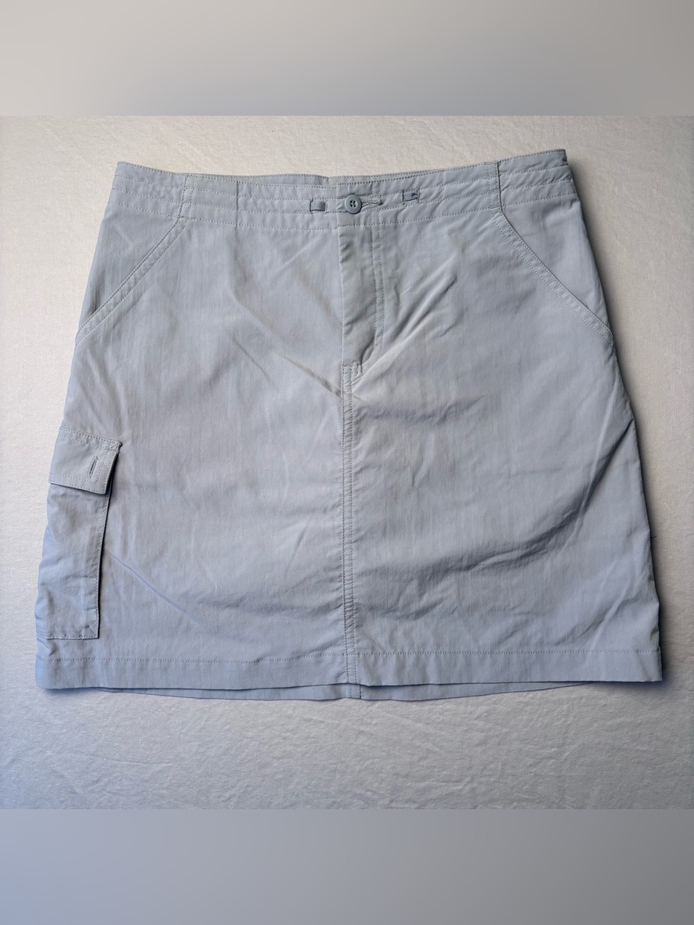 Patagonia Inter-Continental Hideaway Skort Cargo Hiking Skirt Gray - size 6